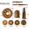 Вакуумно-сварное шлифовальное колесо карбида вольфрама, размер 50x7 мм, No 18, для шлифования шин